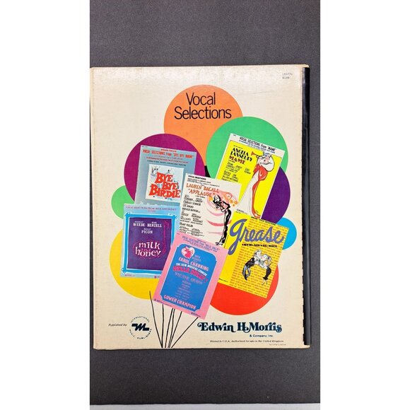 Vintage Vocal Selections Mack Mabel Musical Sheet Music Songbook 1974 Bernadette - Picture 8 of 11